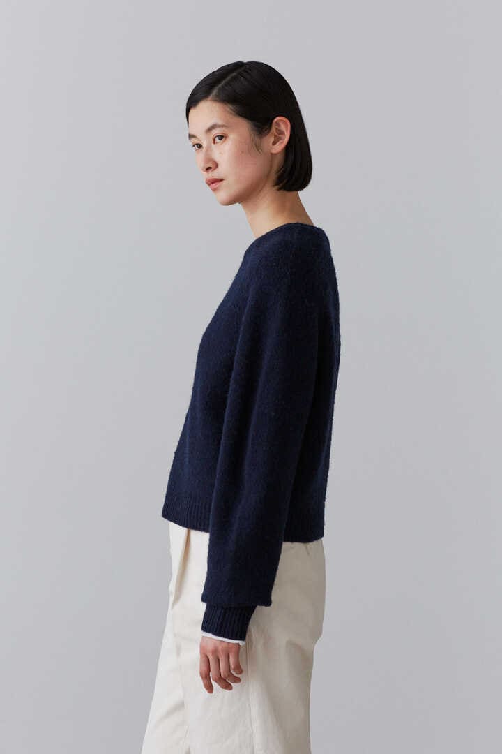 【先行予約 10月下旬入荷予定】YLÈVE / ITALIAN BLUSHED WOOL KN P/O19