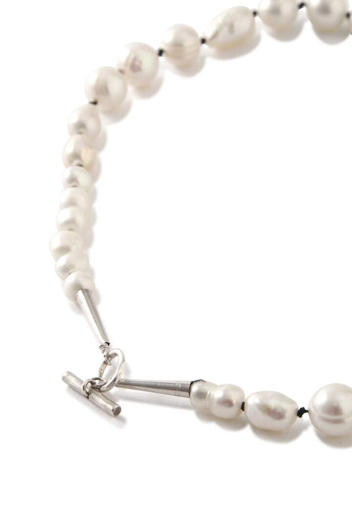 YLÈVE / MIX PEARL NECKLACE KNOT 37cm3