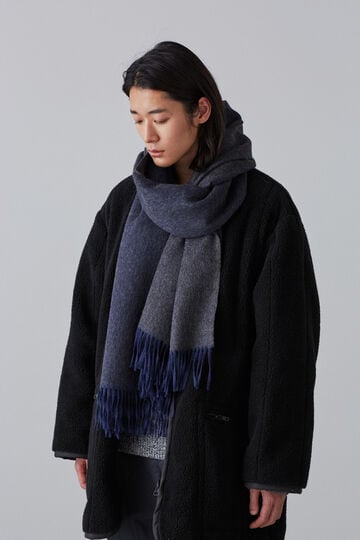 YLÈVE / THE INOUE BROTHERS DOUBLE FACE BRUSHED STOLE_120