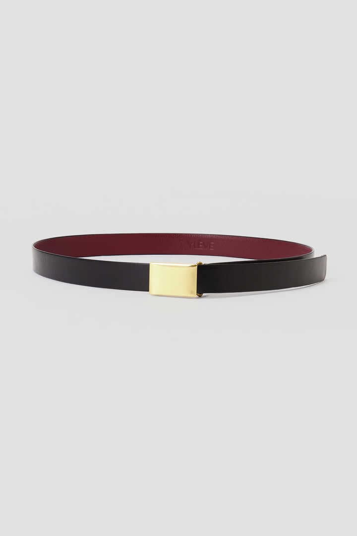 YLÈVE / LEATHER BUCKLED BELT9