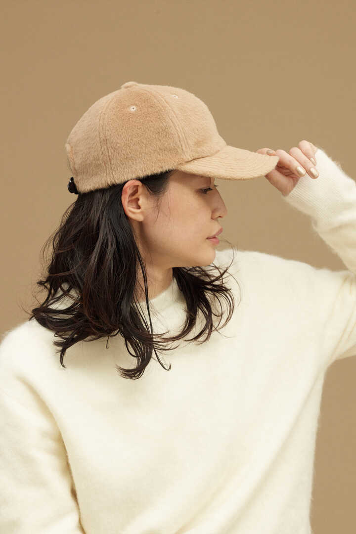 KIJIMA TAKAYUKI / ALPACA SHAGGY WOOL 6 PANEL CAP7