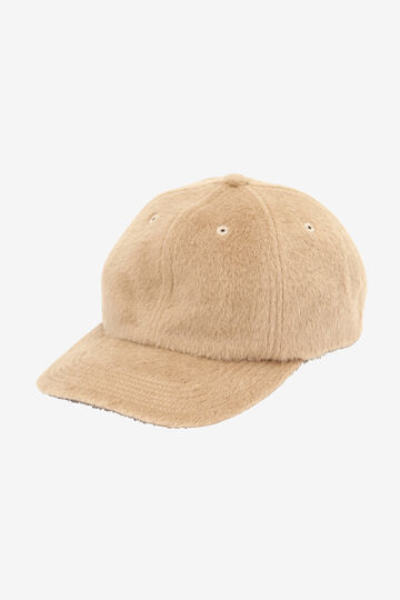 KIJIMA TAKAYUKI / ALPACA SHAGGY WOOL 6 PANEL CAP_040