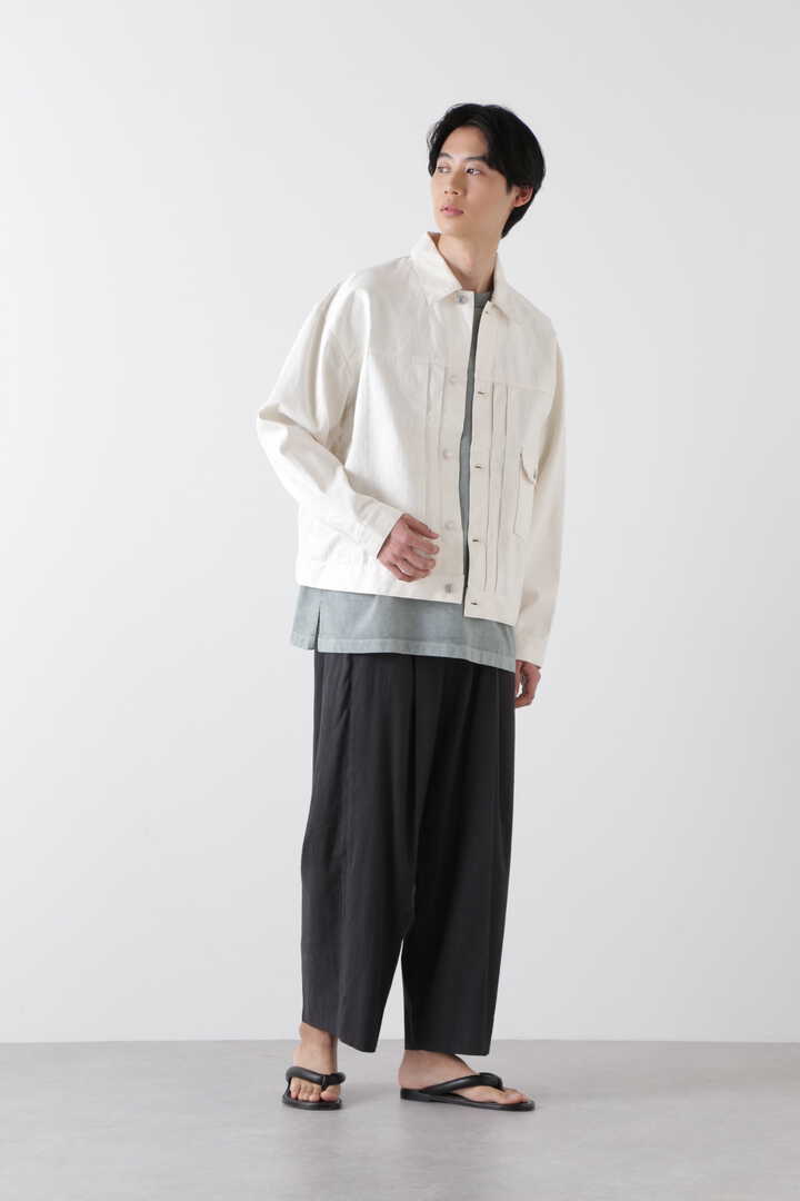 Wool Rayon Silk Super Wide Slacks