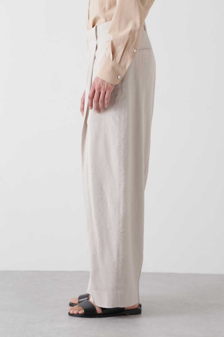 ［別注］BLURHMS / WOOL RAYON SILK SUPER WIDE SLACKS5