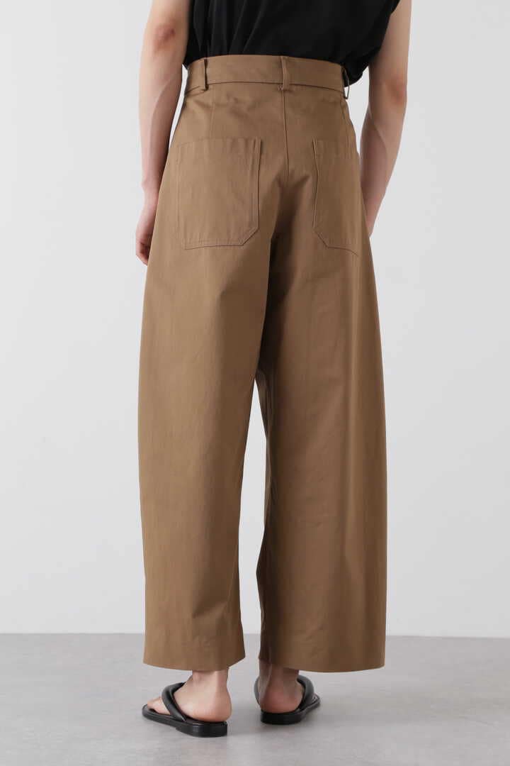 STUDIO NICHOLSON / LIGHT COTTON TWILL VOLUME PLEAT PANTS