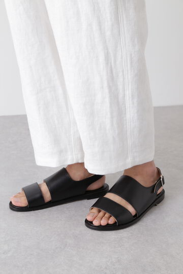 Leather belt sandals made by foot the coacher new arrivals