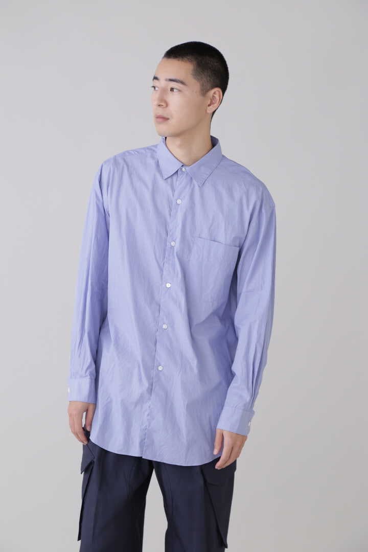 blurhms / CHAMBRAY POINT COLLAR SHIRT | シャツ | THE LIBRARY