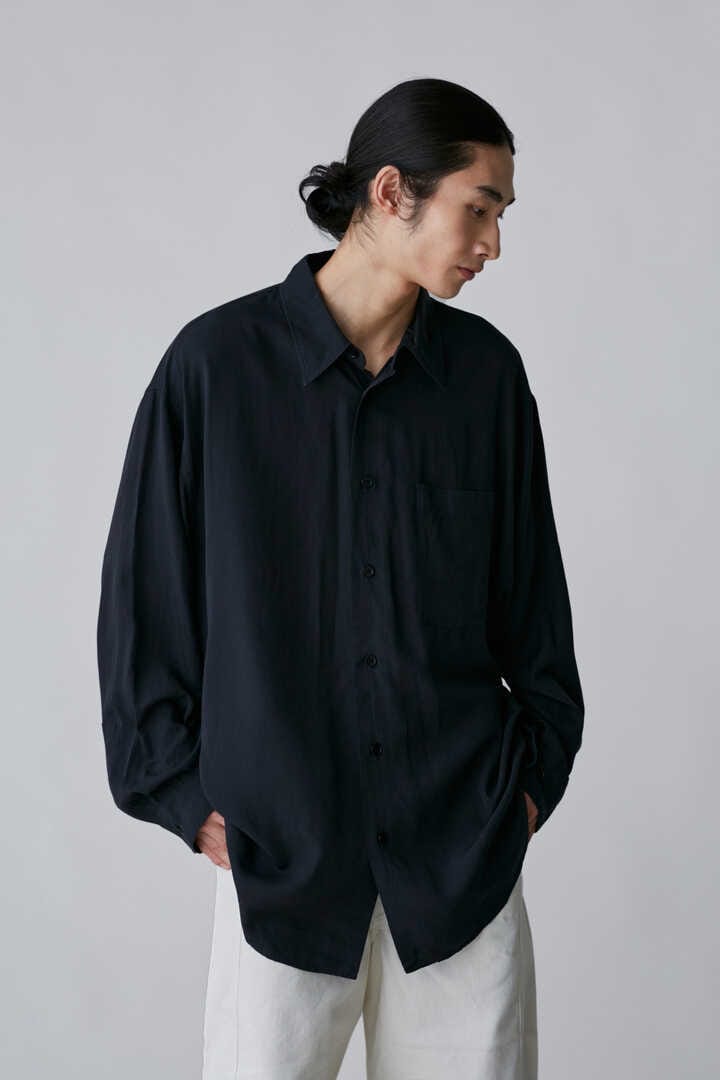 Lemaire High neck zipped top 19aw シャツ着丈約69cm