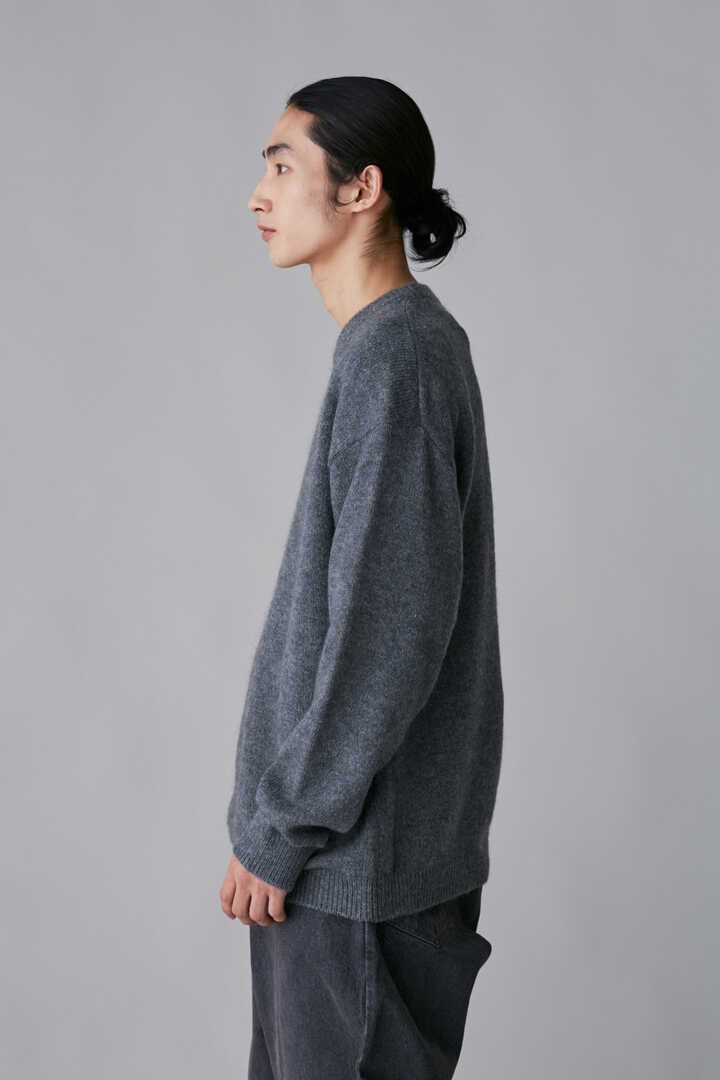 ATON / WOOL MOHAIR CREWNECK SWEATER | ニット | THE LIBRARY