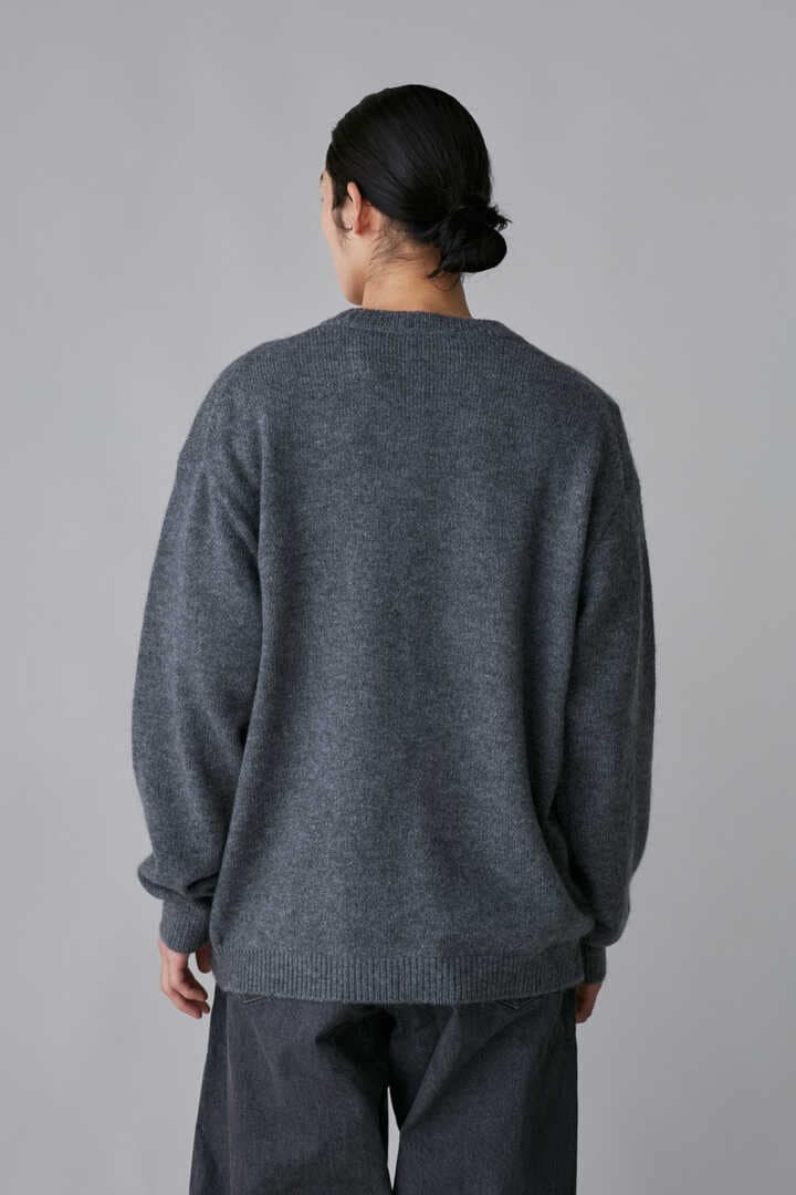 ATON / WOOL MOHAIR CREWNECK SWEATER | ニット | THE LIBRARY