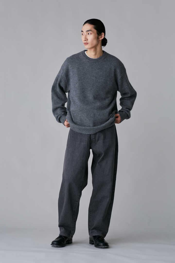 ATON / WOOL MOHAIR CREWNECK SWEATER | ニット | THE LIBRARY