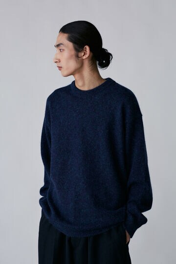 ATON / WOOL MOHAIR CREWNECK SWEATER | ニット | THE