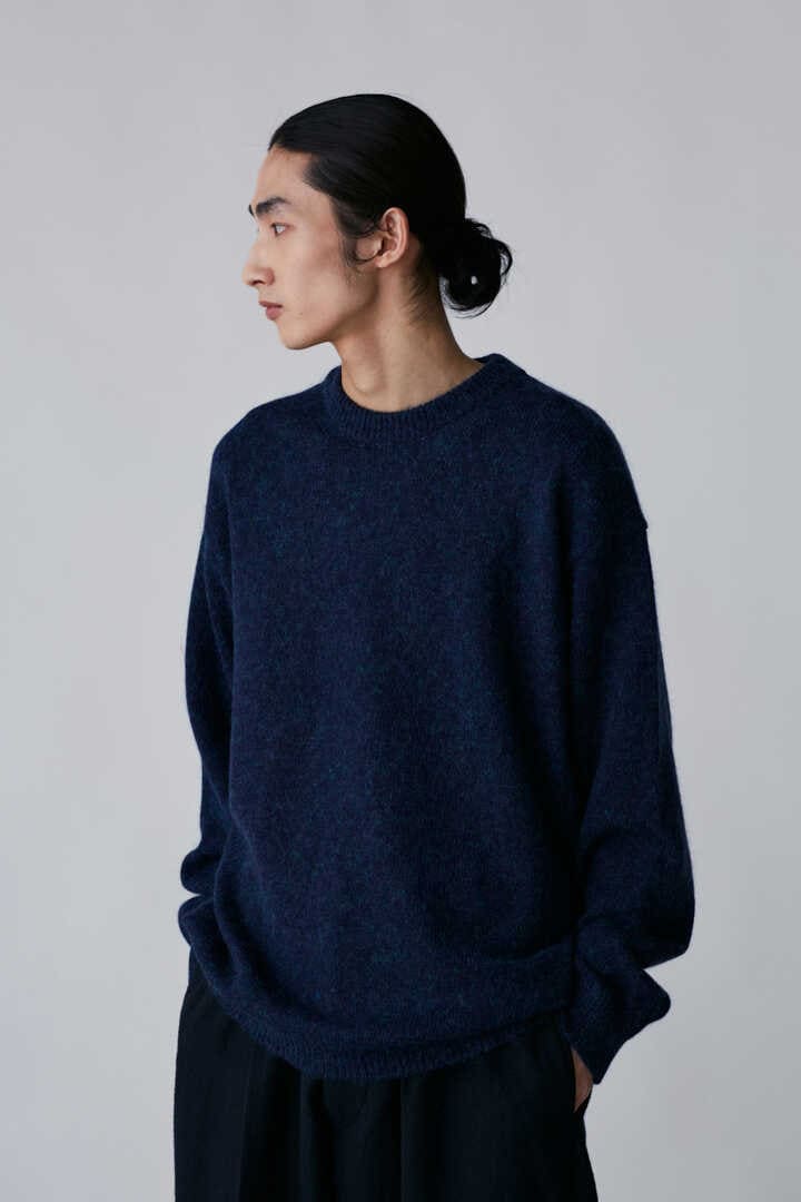 ATON / WOOL MOHAIR CREWNECK SWEATER | ニット | THE LIBRARY ...