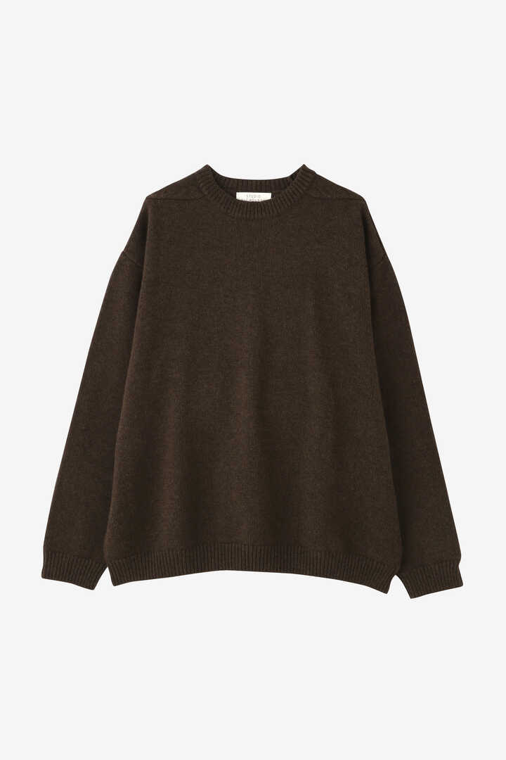 STUDIO NICHOLSON 「HEMYL」 ENGLISH LAMBSWOOL 5GG GUERNSEY JUMPER