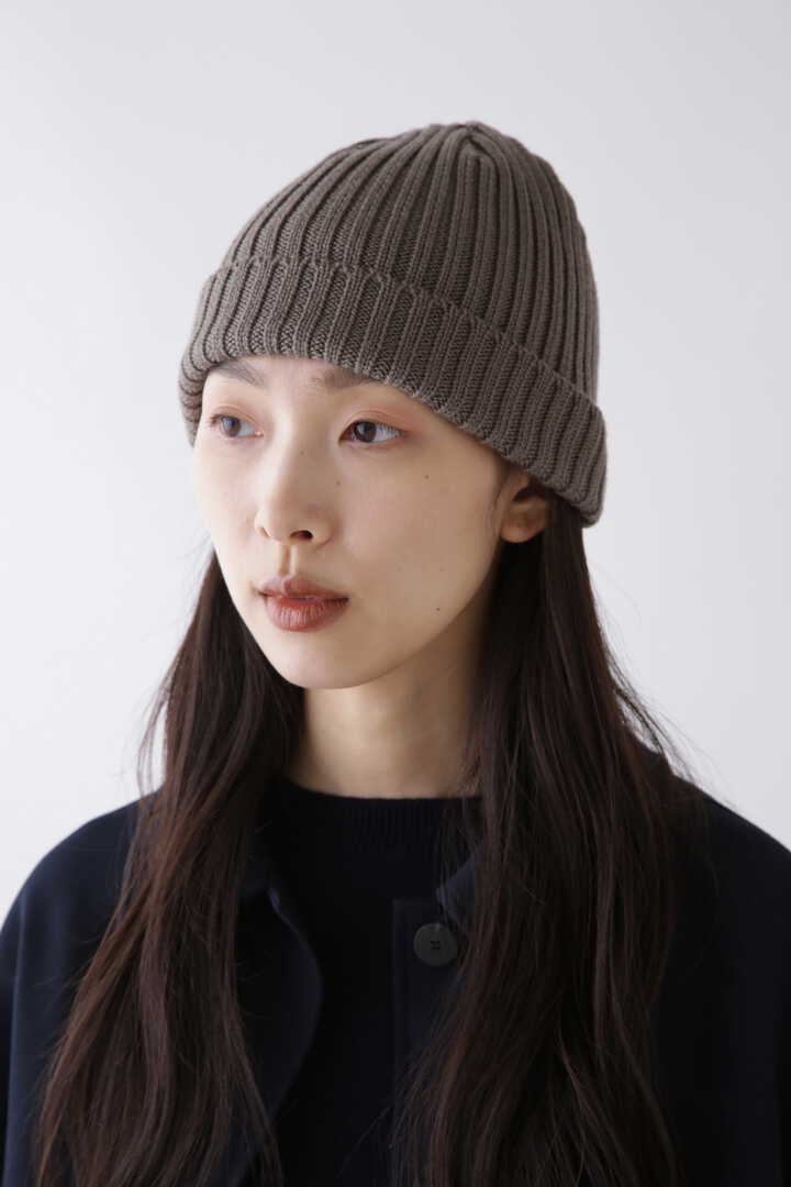 KIJIMA TAKAYUKI キジマタカユキ 日本製 KNIT CAP コットンリブニット 