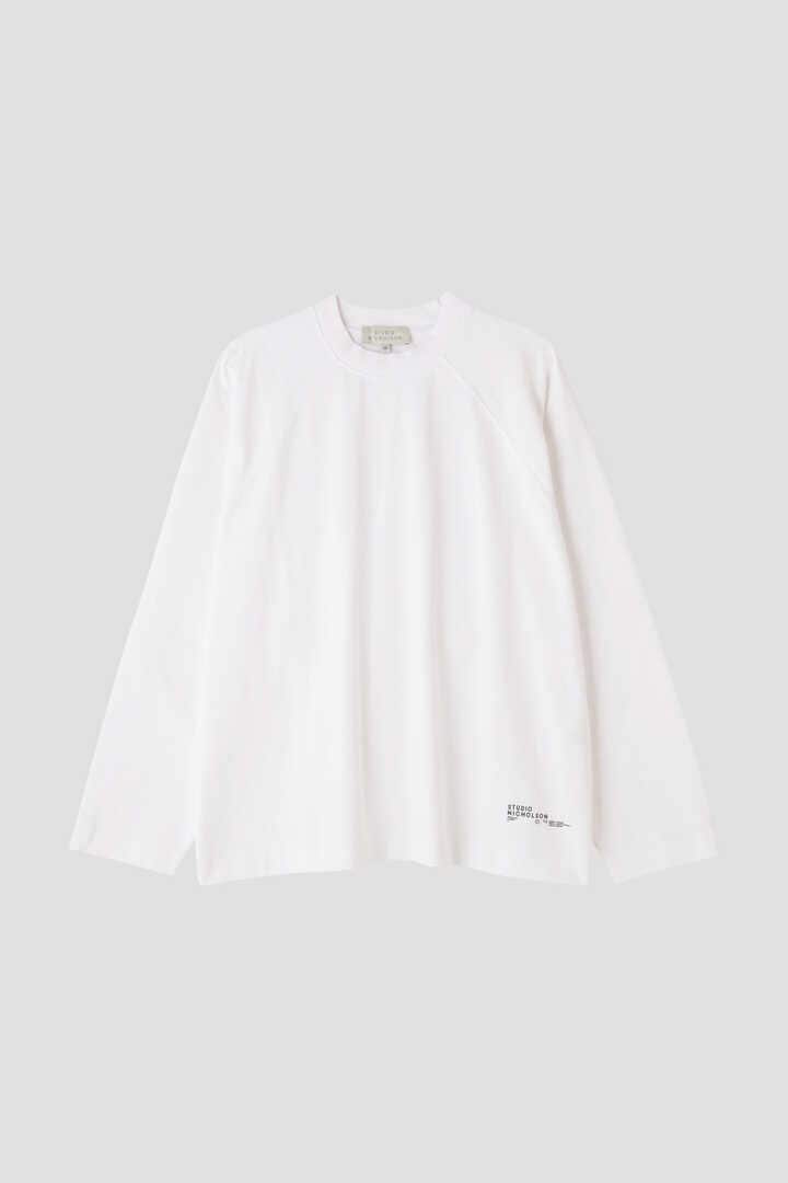 STUDIO NICHOLSON / DRY HEAVY COTTON LONG SLEEVE RAGLAN T SHIRT | カットソー |  THE LIBRARY SELECTED | THE LIBRARY（ザ ライブラリー公式通販）