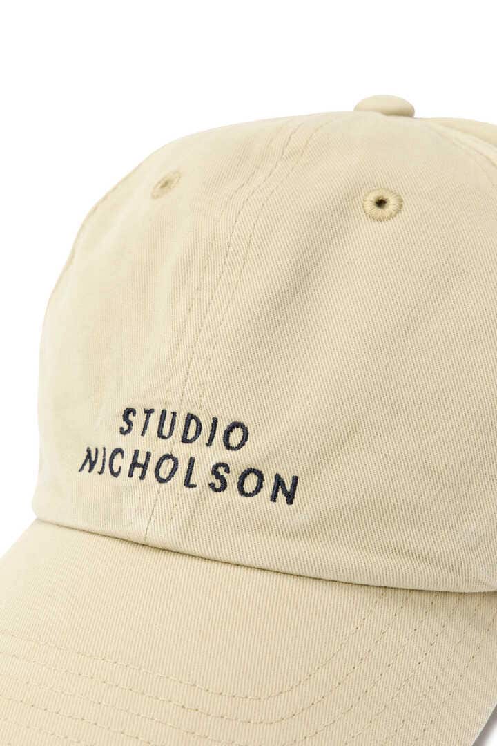 STUDIO NICHOLSON / COTTON TWILL LOGO CAP6