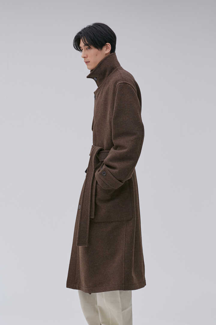 LEMAIRE / WRAP COAT WITH CONTRAST STITCH | コート | THE LIBRARY SELECTED | THE  LIBRARY（ザ ライブラリー公式通販）