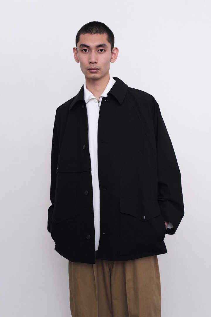 ［別注］blurhms / ROUGH WOOL GABARDINE CRUISER JACKET TL1