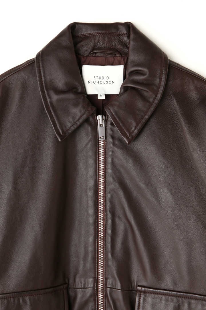 STUDIO NICHOLSON / LEATHER BOMBER3