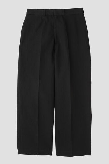 blurhms / Rough Wool Gabardine Trousers_010