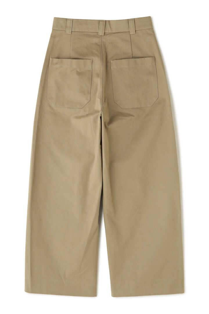 STUDIO NICHOLSON / PEACHED COTTON TWILL DEEP PLEAT VOLUME PANT2