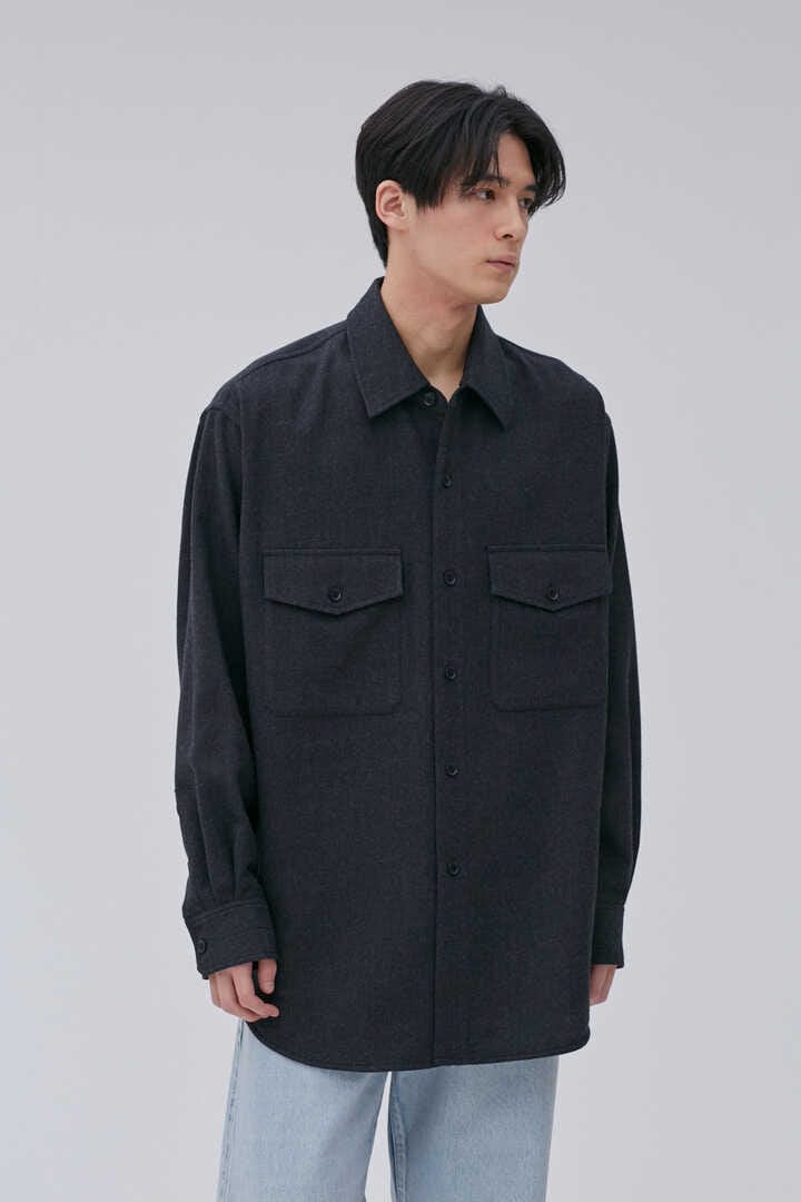 LEMAIRE / TWO POCKETS OVERSHIRT | シャツ | THE LIBRARY SELECTED | THE  LIBRARY（ザ ライブラリー公式通販）