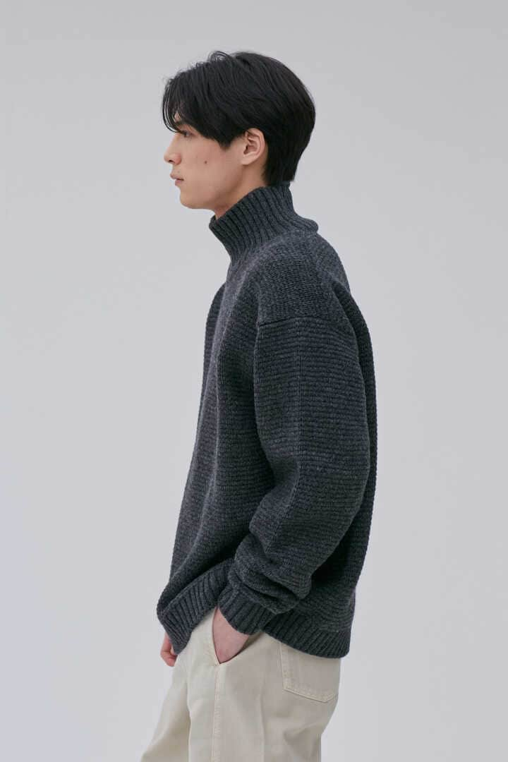 ATON / LAMBS WOOL HIGHNECK SWEATER3