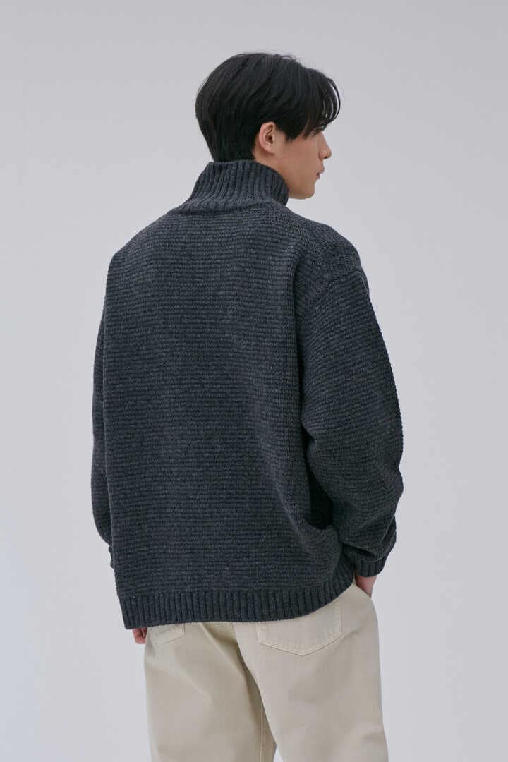 ATON / LAMBS WOOL HIGHNECK SWEATER4