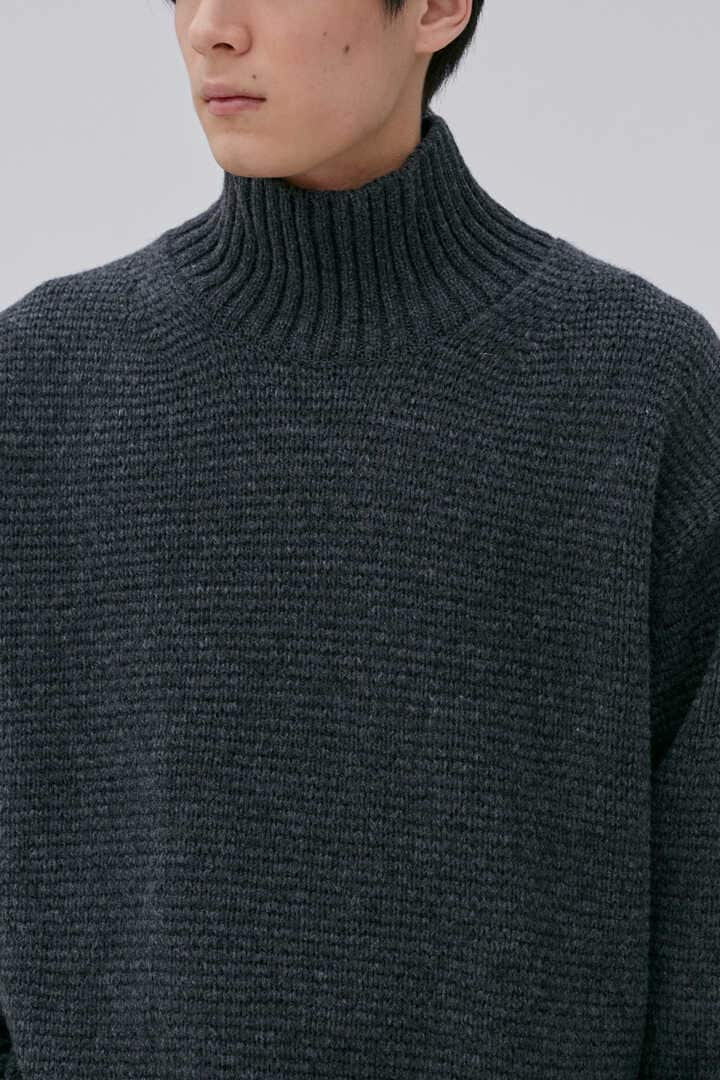 ATON / LAMBS WOOL HIGHNECK SWEATER5