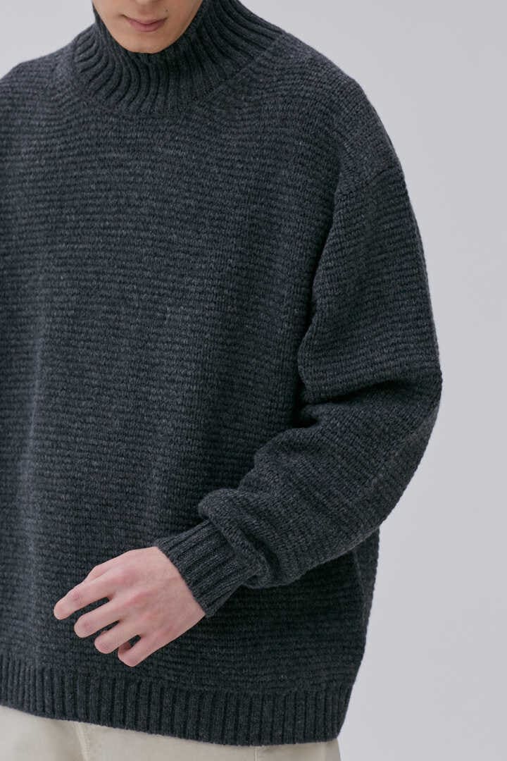 ATON / LAMBS WOOL HIGHNECK SWEATER6