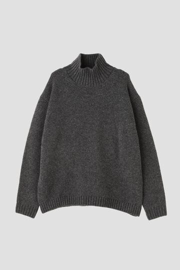 ATON / LAMBS WOOL HIGHNECK SWEATER_020