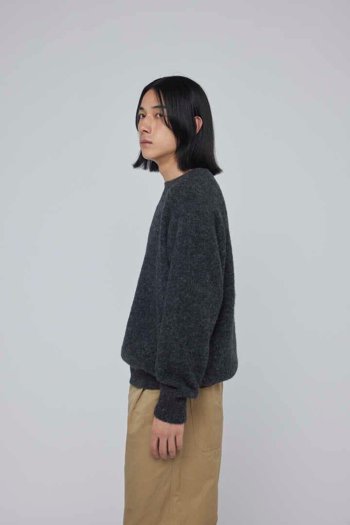 ［別注］blurhms / ALPACA KNIT CREW NECK8