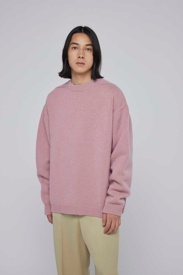 STUDIO NICHOLSON / ENGLISH LAMBSWOOL 5GG GUERNSEY JUMPER1