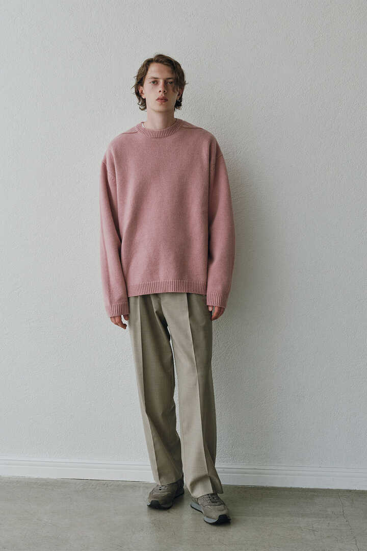 STUDIO NICHOLSON / ENGLISH LAMBSWOOL 5GG GUERNSEY JUMPER16