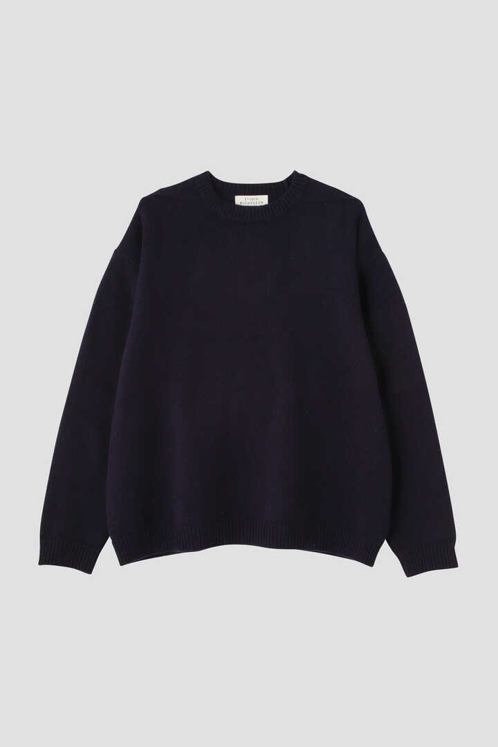 STUDIO NICHOLSON / ENGLISH LAMBSWOOL 5GG GUERNSEY JUMPER17