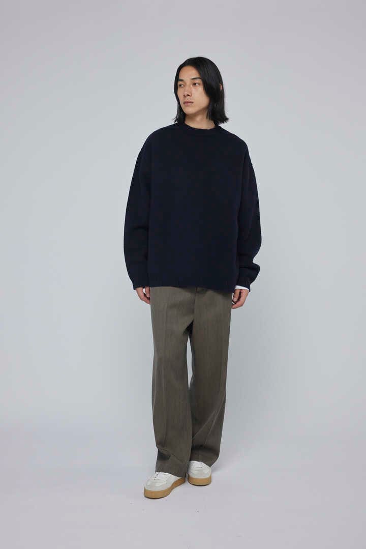 STUDIO NICHOLSON / ENGLISH LAMBSWOOL 5GG GUERNSEY JUMPER16