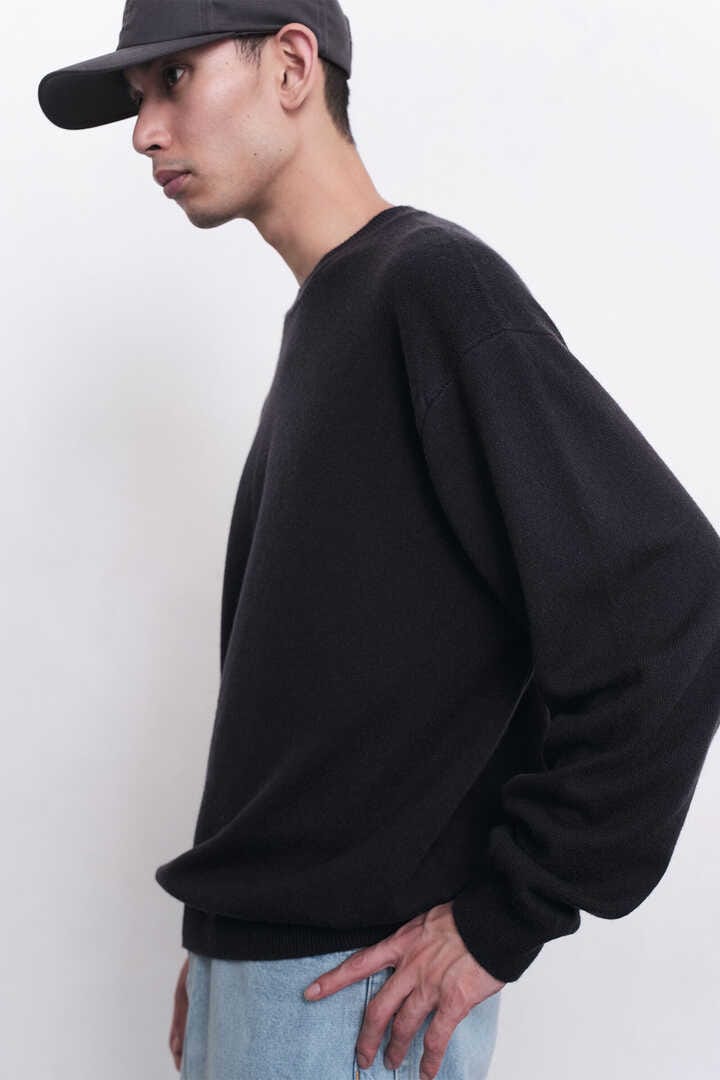 ［別注］Yonetomi / NEW BASIC CASHMERE KNIT P/O4