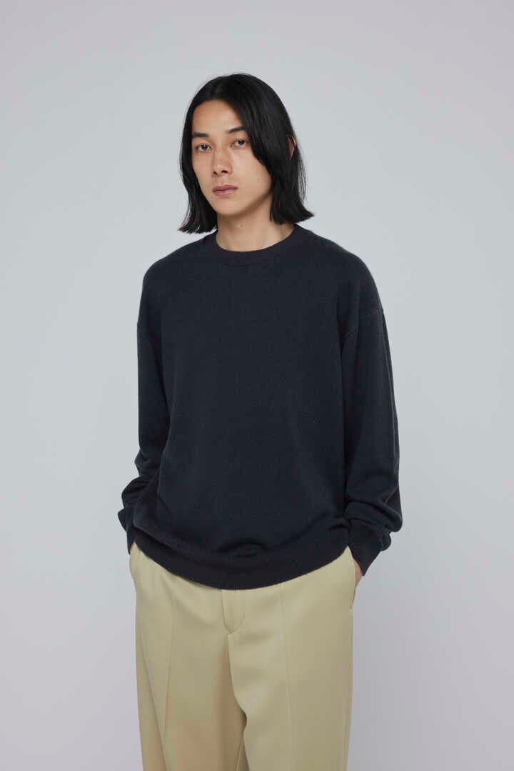 ［別注］Yonetomi / NEW BASIC CASHMERE KNIT P/O5