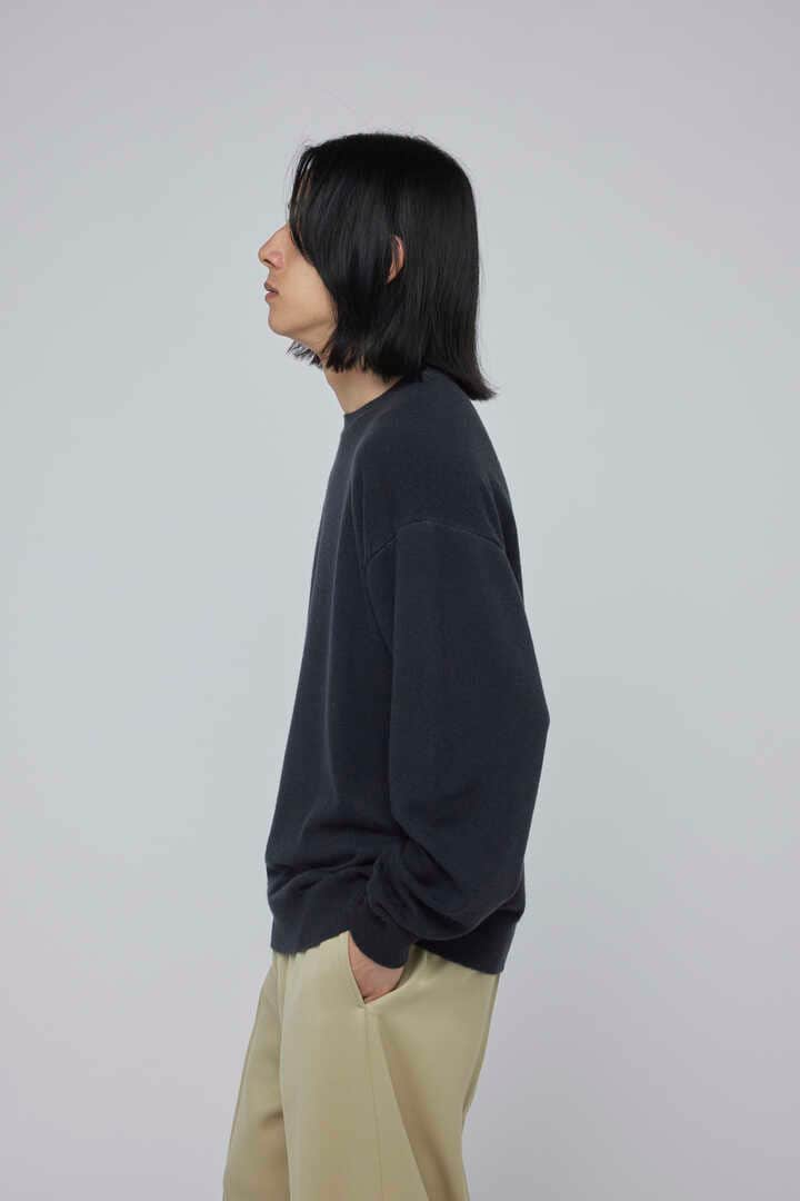 ［別注］Yonetomi / NEW BASIC CASHMERE KNIT P/O7