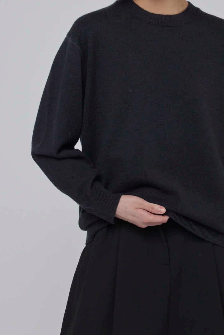 ［別注］Yonetomi / NEW BASIC CASHMERE KNIT P/O17