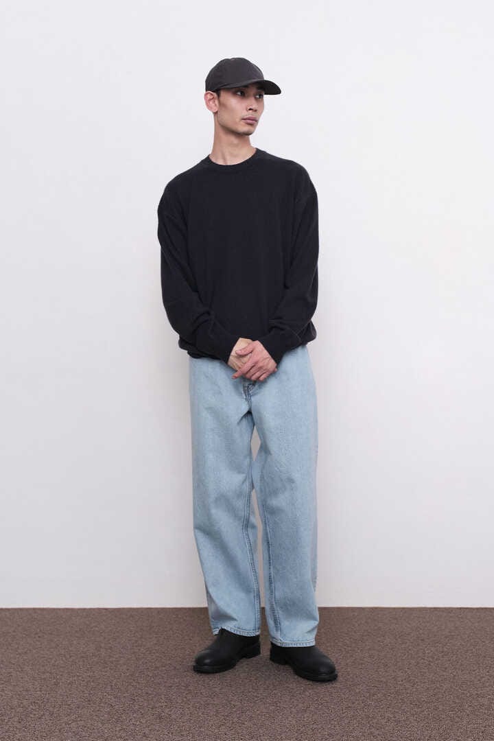 ［別注］Yonetomi / NEW BASIC CASHMERE KNIT P/O2