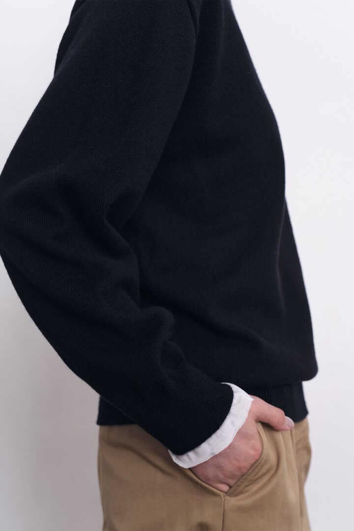 ［別注］Yonetomi / NEW BASIC CASHMERE KNIT P/O27