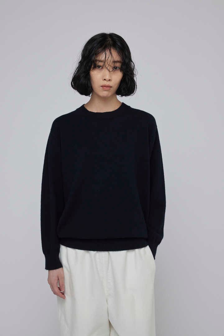 ［別注］Yonetomi / NEW BASIC CASHMERE KNIT P/O28