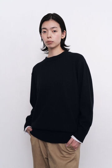 ［別注］Yonetomi / NEW BASIC CASHMERE KNIT P/O_120