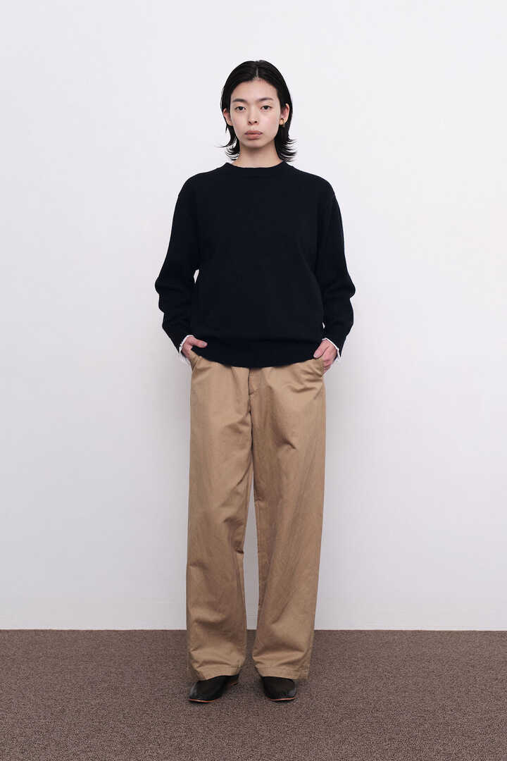 ［別注］Yonetomi / NEW BASIC CASHMERE KNIT P/O25