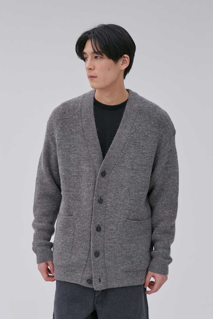 ATON / HIGHLAND WOOL ALPACA OVERSIZED CARDIGAN | ニット | THE 