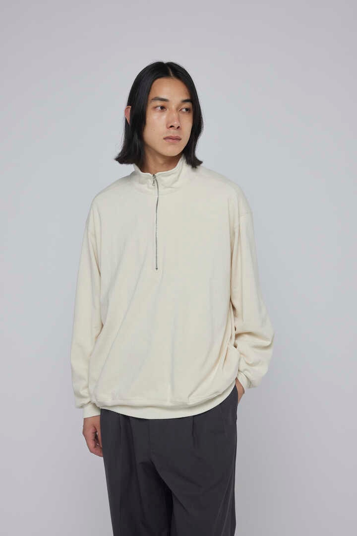 blurhms / CO/SILK NEP HARF-ZIP1