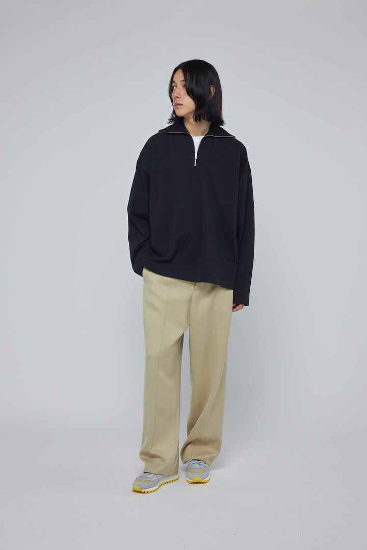 STUDIO NICHOLSON / DRY HEAVY COTTON ZIP THROUGH ROLL NECK16