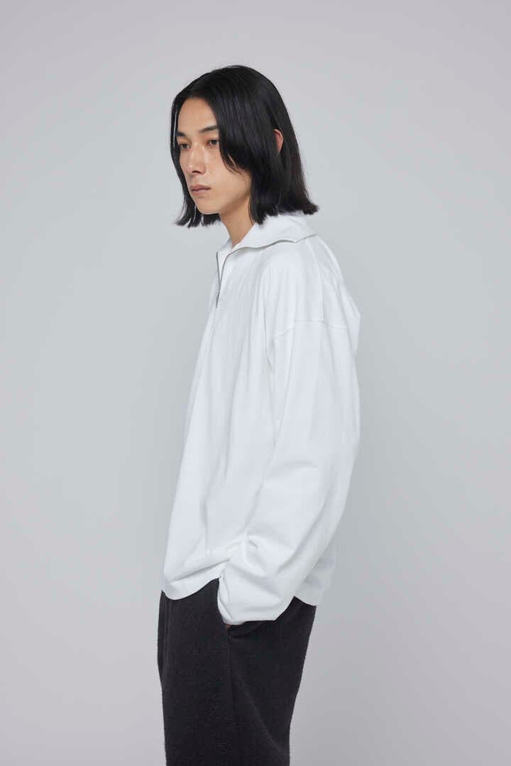 STUDIO NICHOLSON / DRY HEAVY COTTON ZIP THROUGH ROLL NECK3